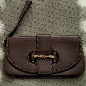 ANN TAYLOR WRISTLET/CLUTCH